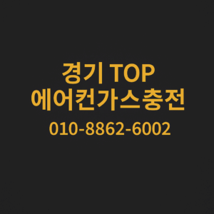 경기 TOP 에어컨가스충전이라는 문구와 010-8862-6002 연락처가 중앙에 강조된 검정 배경의 광고 이미지입니다. 인천 구월동 에어컨 냉매보충 전문업체의 신뢰감 있는 정보를 전달합니다.